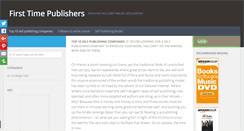 Desktop Screenshot of firsttimepublishers.com